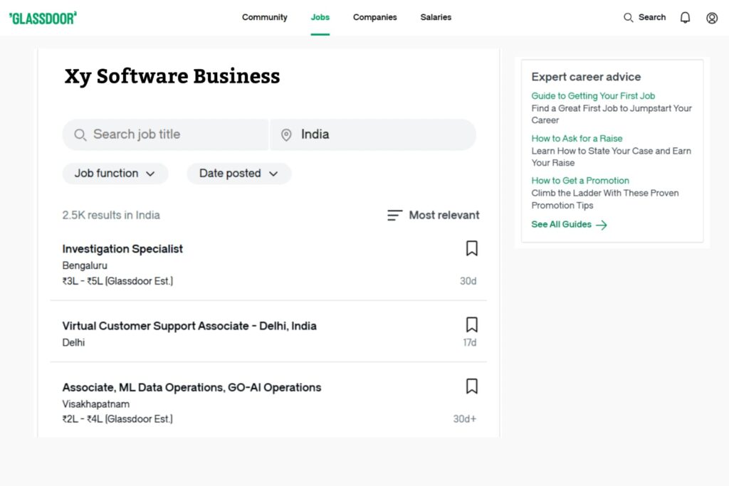 Jobs on Glassdoor